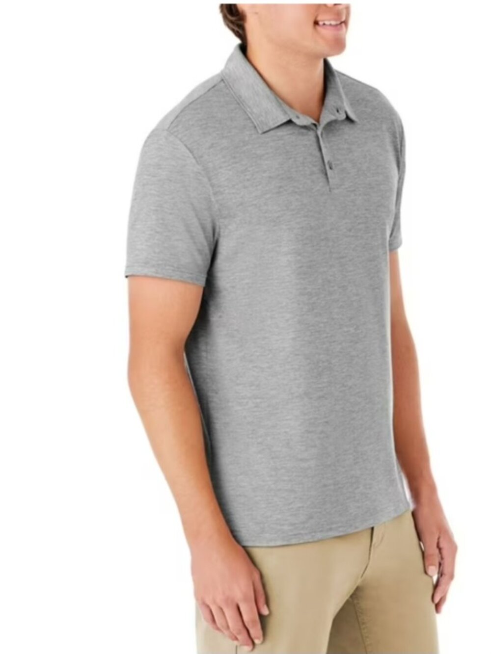 Member's Mark Men's Moisture Wicking Favorite Soft Stretch Polo Size M - Picture 2 of 8